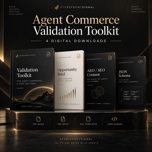 Agent Commerce Validation Toolkit Bundle