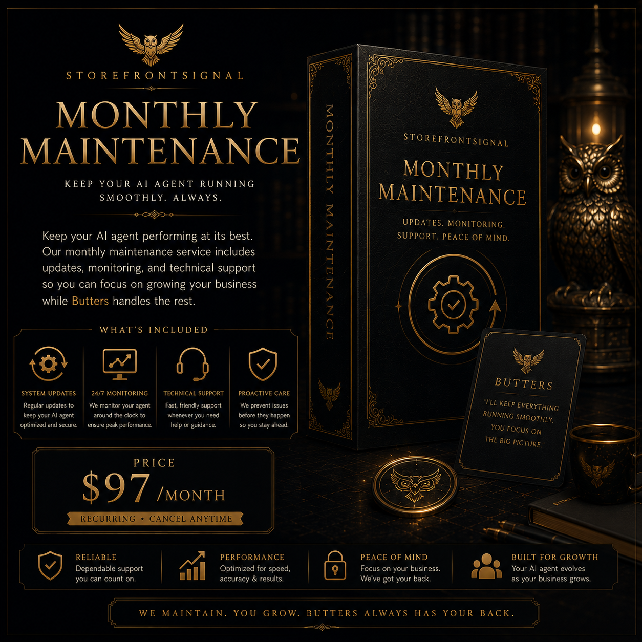 Monthly Maintenance
