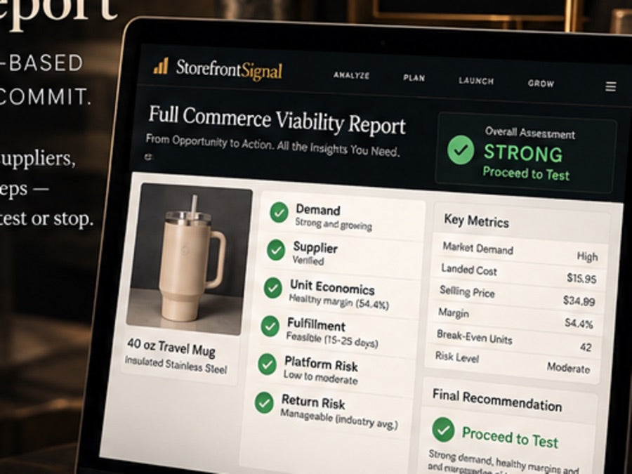 Full Commerce Viability Report
